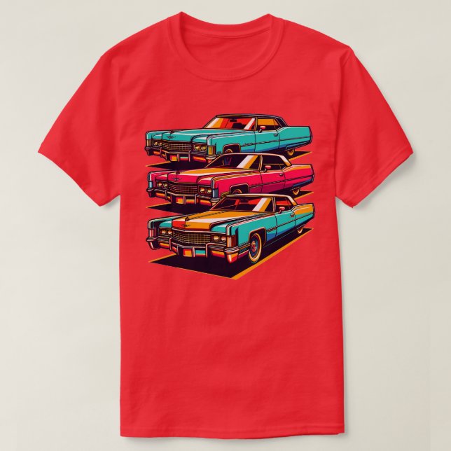 Cadillac Eldorado 15 T Shirt (Design framsida)