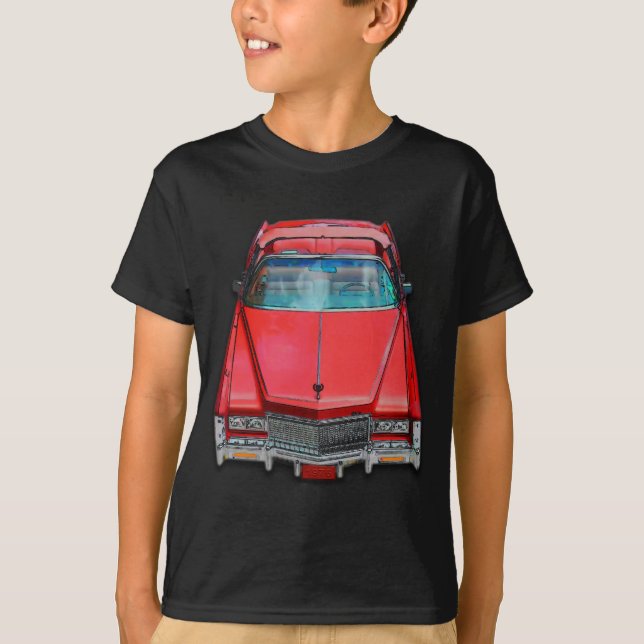 Cadillac eldorado 1975 t-shirt (Framsida)