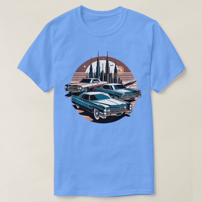 Cadillac Eldorado 19 T Shirt (Design framsida)
