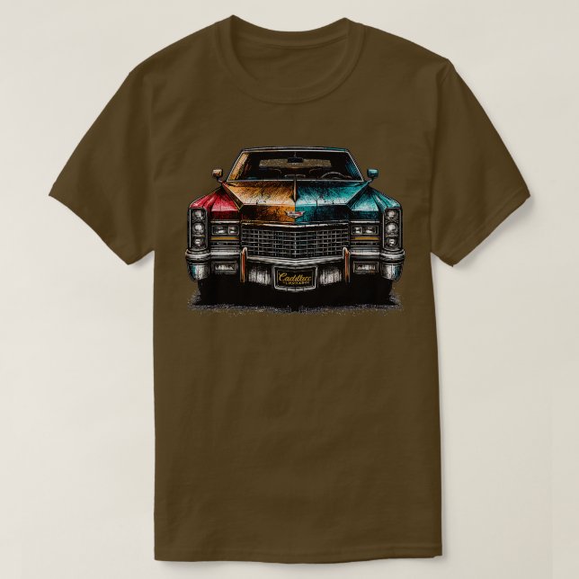 Cadillac Eldorado 4 T Shirt (Design framsida)