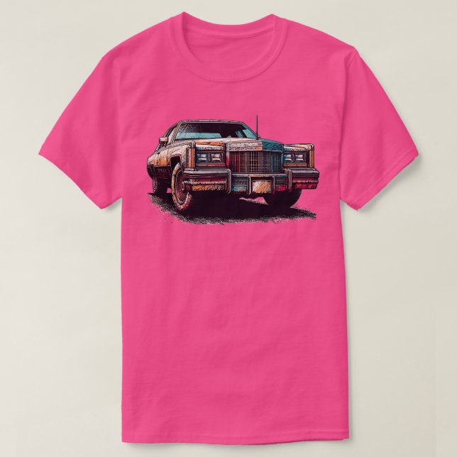 Cadillac Eldorado 6 T Shirt (Design framsida)