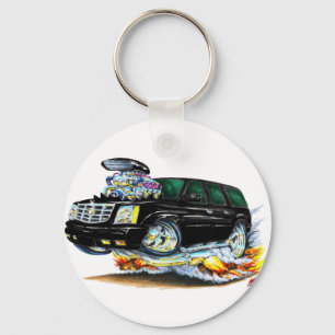 Cadillac Escalade svartlastbil Nyckelring