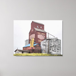 Cadillac Grain Elevator Canvastryck