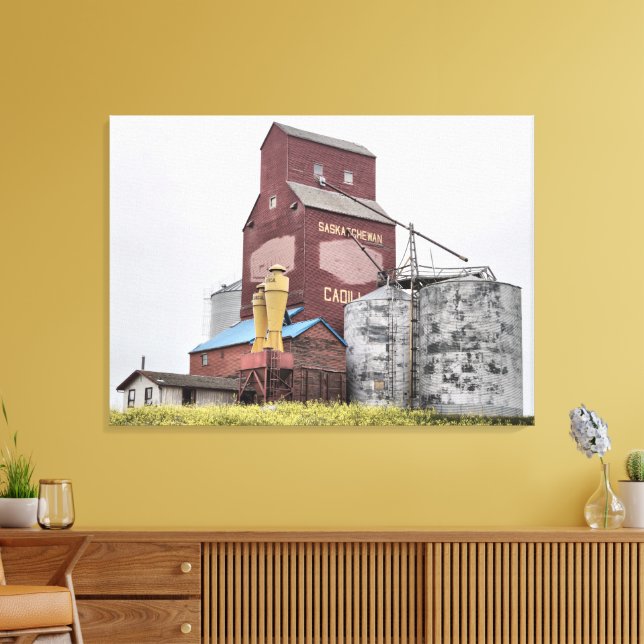 Cadillac Grain Elevator Canvastryck (Insitu (Vardagsrum))