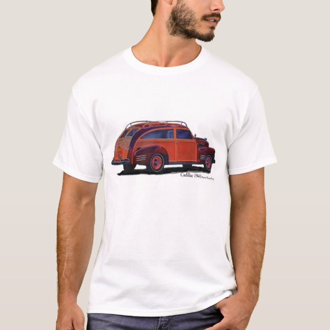 Cadillac herrgårdsvagn 1941/träig tröja (Framsida)