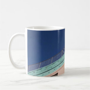 CADILLAC HOTEL BYGGNAD KAFFEMUGG