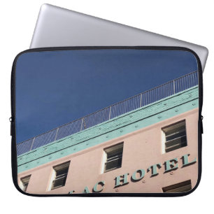 CADILLAC HOTEL BYGGNAD LAPTOP FODRAL
