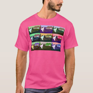 Cadillac i Warhol Stil T Shirt