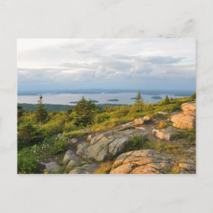 Cadillac Mountain Acadia National Park-vykort Vykort