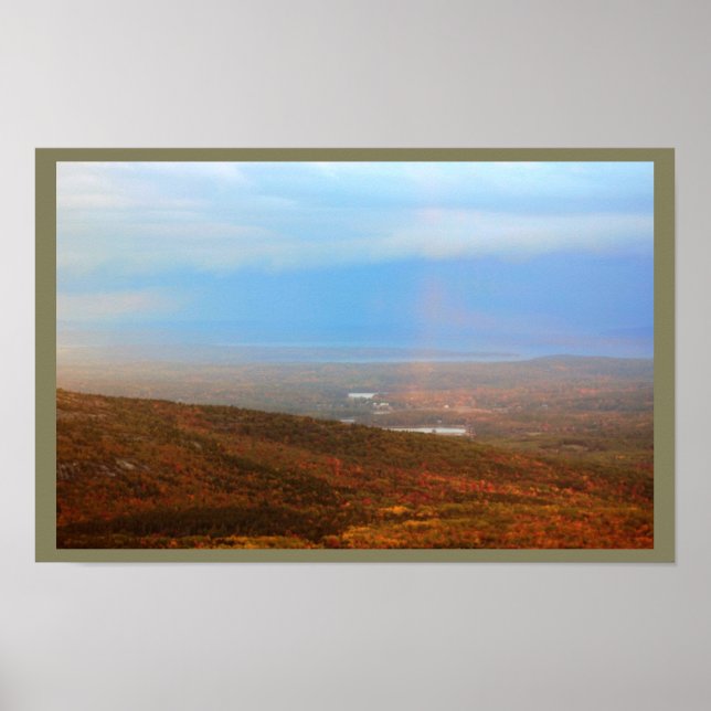 Cadillac Mountain Foto Poster (Framsidan)