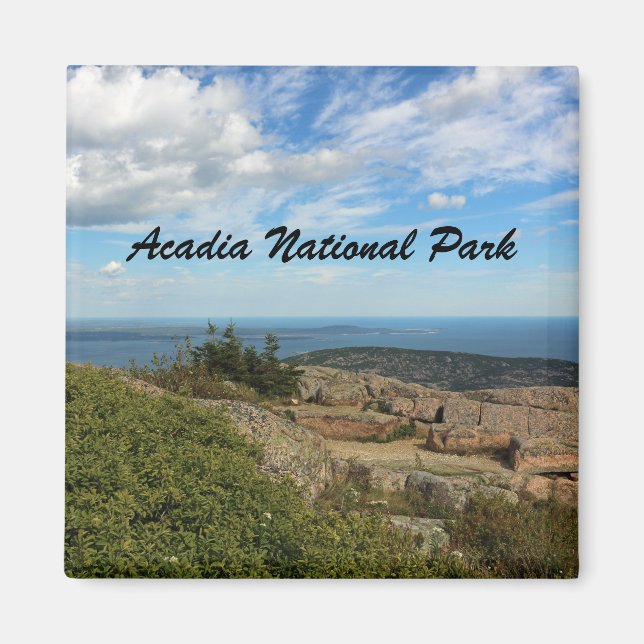 Cadillac Mountain Magnet (Framsidan)