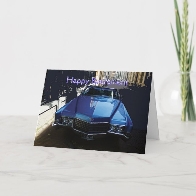 Cadillac Pension-kort Kort (Framsida)