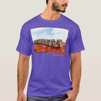 Cadillac Ranch Amarillo Texas T Shirt