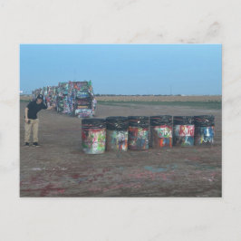 Cadillac Ranch Amarillo Vykort