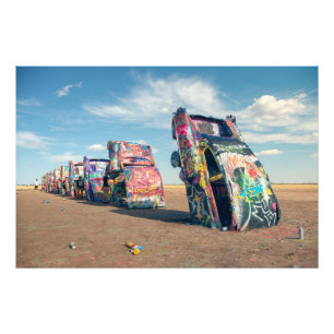 Cadillac Ranch Fototryck