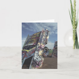Cadillac Ranch-kort Helgkort
