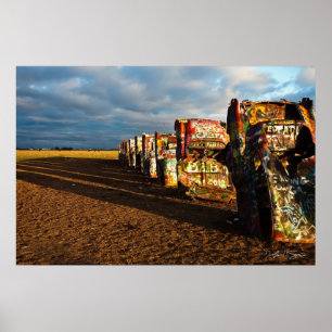 Cadillac ranch mig poster