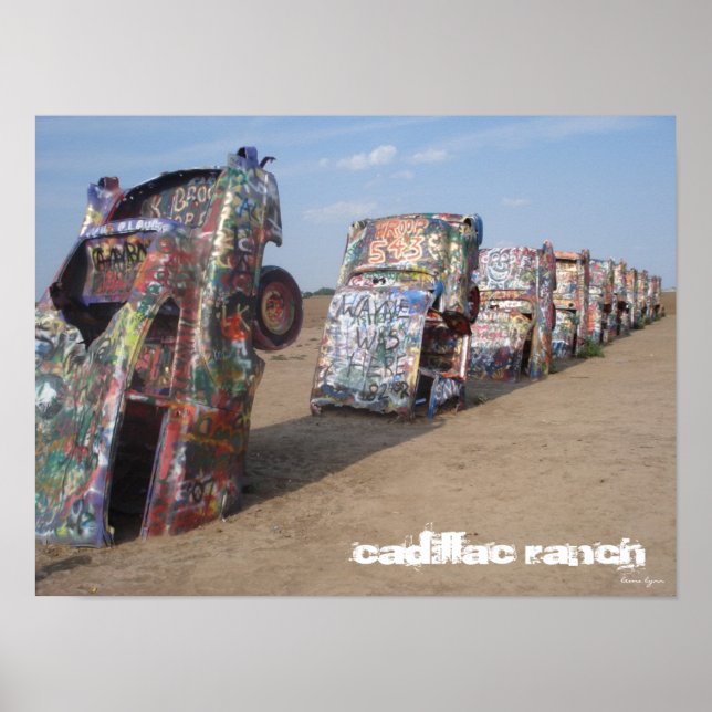 Cadillac Ranch Poster (Framsidan)