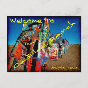 Cadillac Ranch Vykort