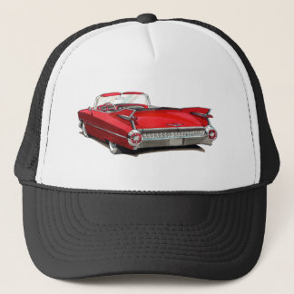 Cadillac röd bil 1959 keps