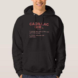 CADILLAC TJEJ MI MICHIGAN Rolig Stad Hembygd Gi Hoodie