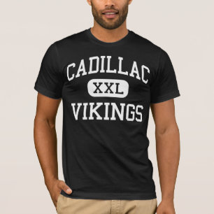 Cadillac - Vikings - kick - Cadillac Michigan Tee Shirt