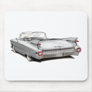 Cadillac vitbil 1959 musmatta