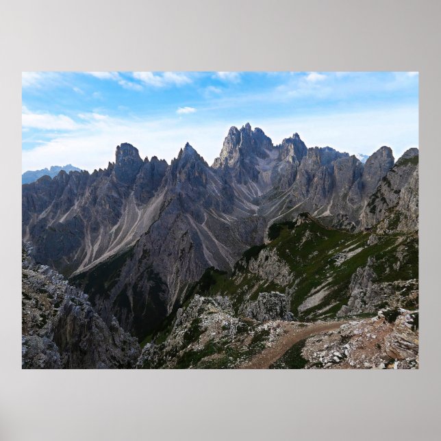 Cadini di Misurina Poster (Framsidan)