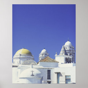 Cadiz domkyrka i Cadiz, Spanien Poster