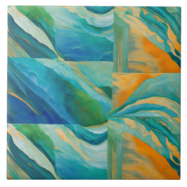 "Cádiz": en färgfull glödgad effekt Kakelplatta