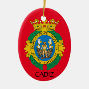 Cadiz* Spanien julprydnad Julgransprydnad Keramik