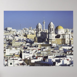 Cádiz, Spanien Poster