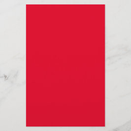 Cadmium Red Solid Färg Brevpapper