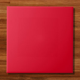 Cadmium Red Solid Färg Kakelplatta