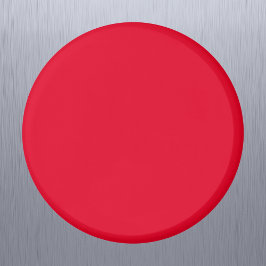 Cadmium Red Solid Färg Magnet