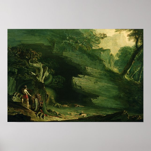 Cadmus och Dragon Poster (Framsidan)