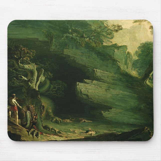 Cadmus och draken musmatta (Framsidan)