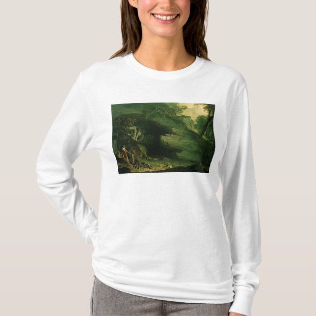Cadmus och draken t-shirt (Framsida)