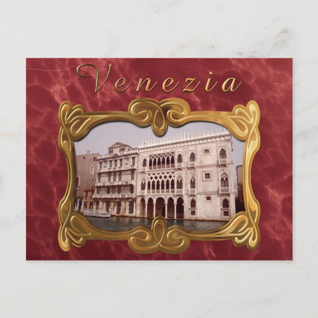 Ca'D'Oro Vykort (Framsida)