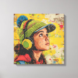 Cadre art abstrait  canvastryck