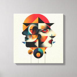 Cadre art abstrait canvastryck