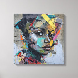 Cadre art abstrait canvastryck