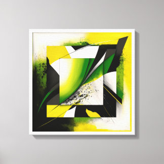 Cadre art abstrait canvastryck