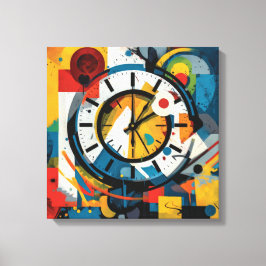 Cadre art abstrait canvastryck