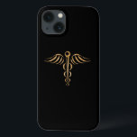Caduceus<br><div class="desc">Caduceus var en gammal astrologisk symbol för handel och är förknippad med den grekiska guden Hermes, budbäraren för gudarna, ledaren för de döda och beskyddaren för handlare och tjuvar. På 1700-talet förenades Caduceus med en prekursor till medicinen, som bygger på de hermetiska astrologiska principerna att använda planeterna och stjärnorna för...</div>