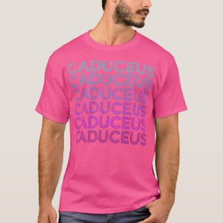 Caduceus Alchemy Hermetic Alchemist Retro T Shirt