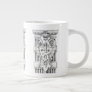 CADUCEUS Big White Mugg Jumbo Mugg