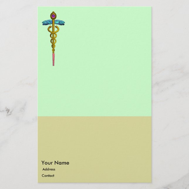 CADUCEUS BREVPAPPER (Framsida)