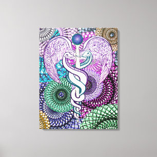Caduceus Canvastryck