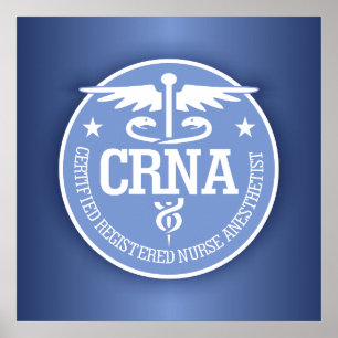 Caduceus CRNA-presentidéer Poster